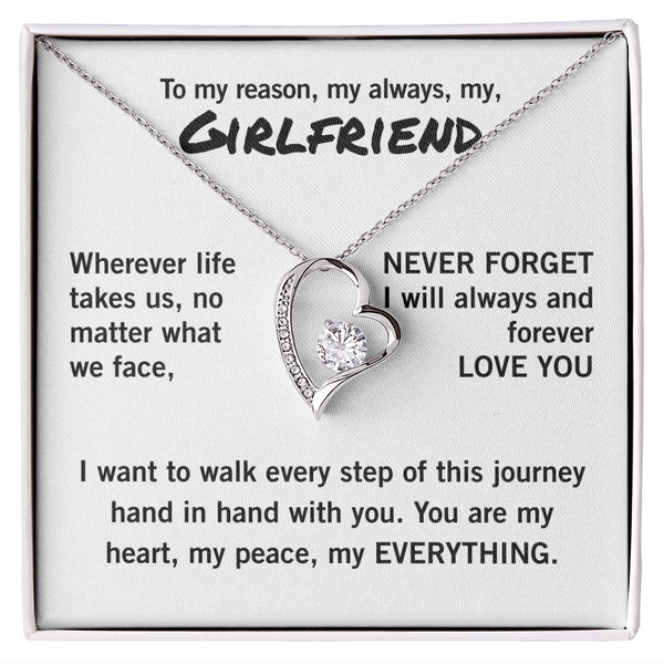 My Girlfriend  Forever Love Necklace