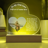 Acrylic Heart LED 17