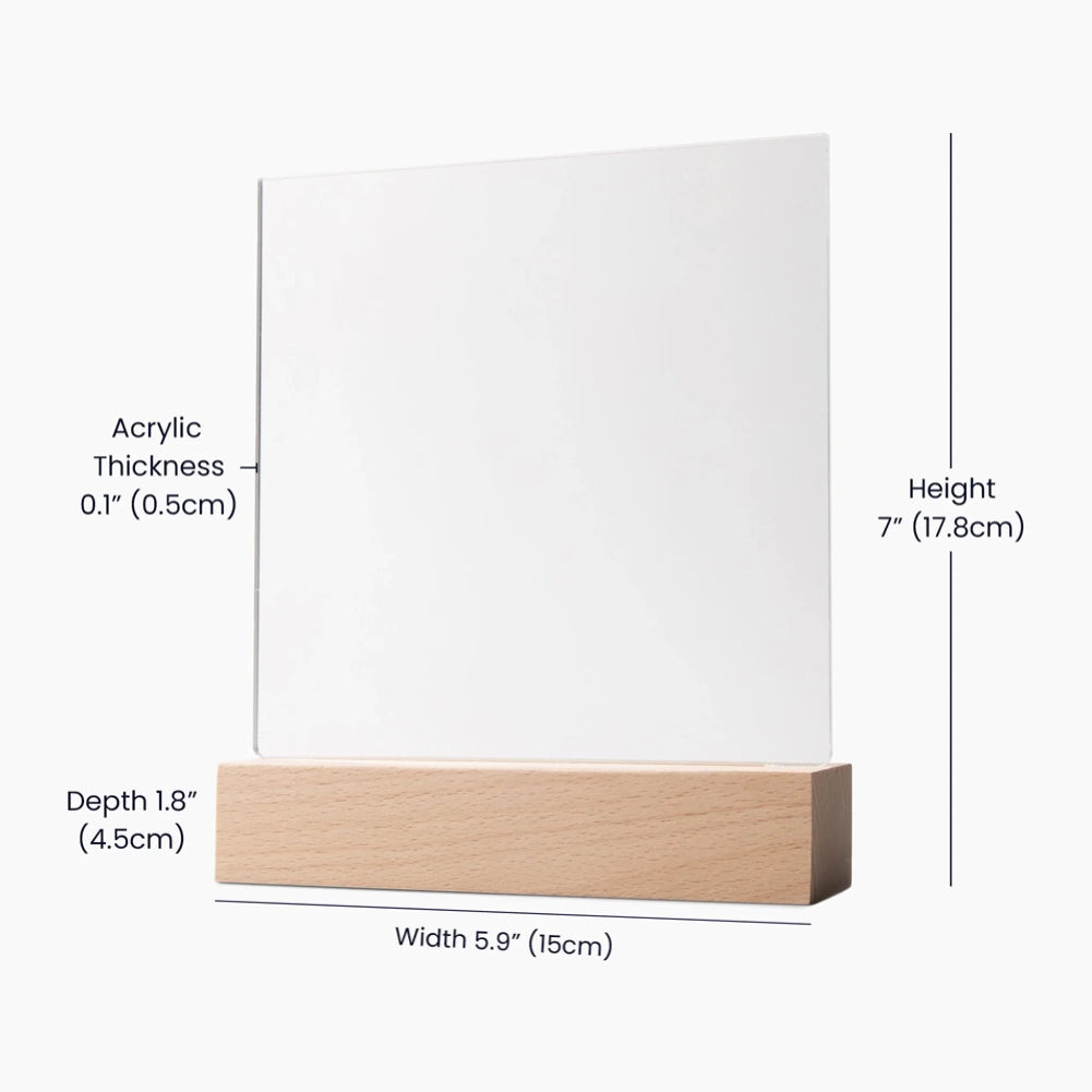 Rectangular object with dimensions labeled on a white background