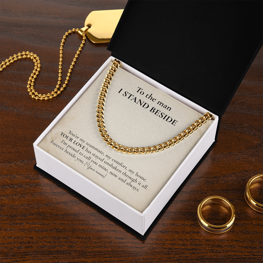Cuban Link Chain Gift for Husband
