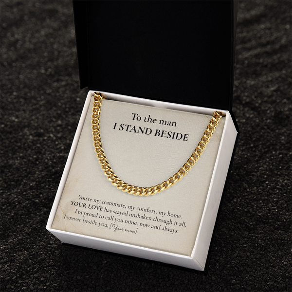 Cuban Link Chain Gift for Husband