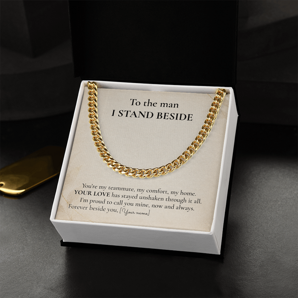 Cuban Link Chain Gift for Husband