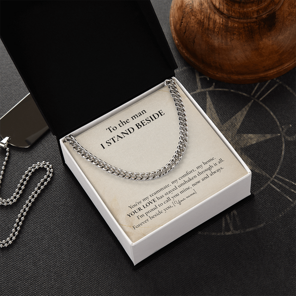 Cuban Link Chain Gift for Husband