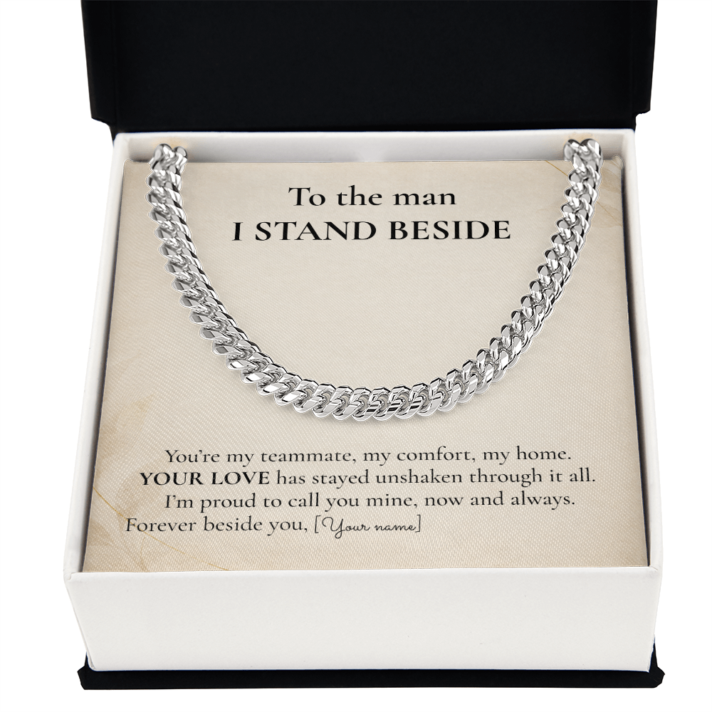 Cuban Link Chain Gift for Husband