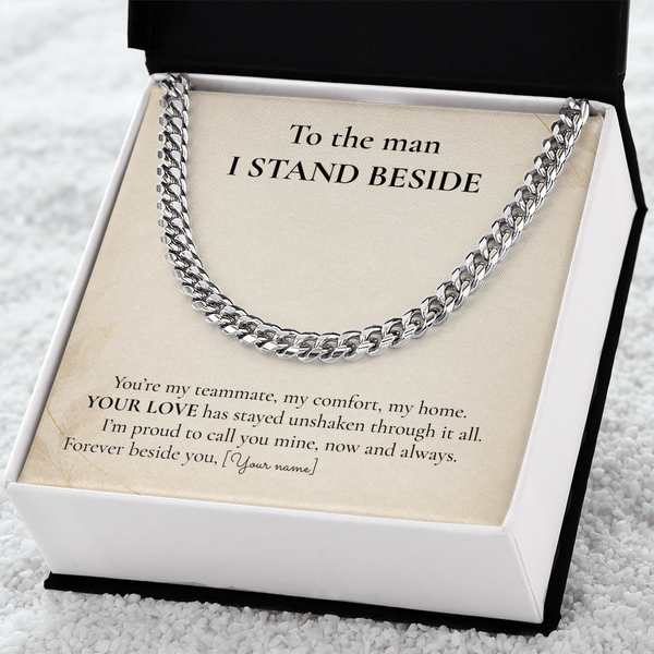 Cuban Link Chain Gift for Husband