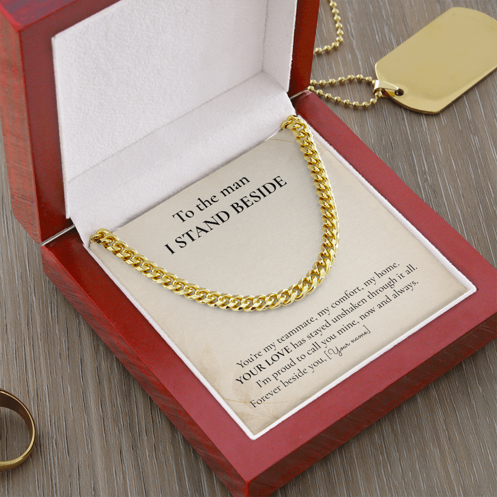 Cuban Link Chain Gift for Husband