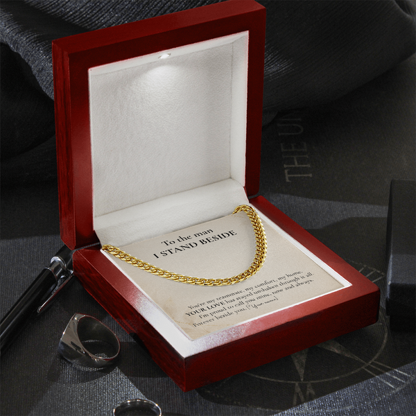 Cuban Link Chain Gift for Husband