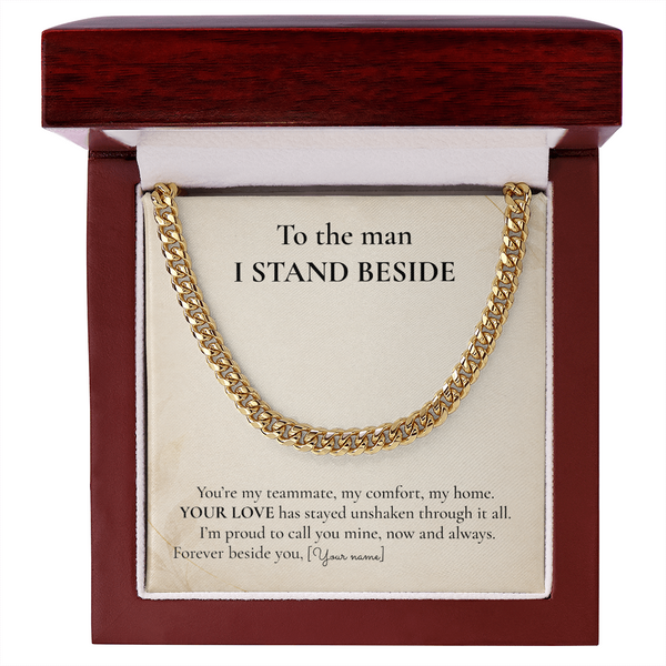 Cuban Link Chain Gift for Husband