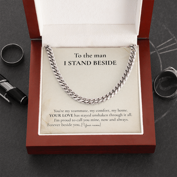 Cuban Link Chain Gift for Husband
