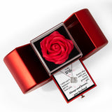 To My Wife Red Heart Rose Box