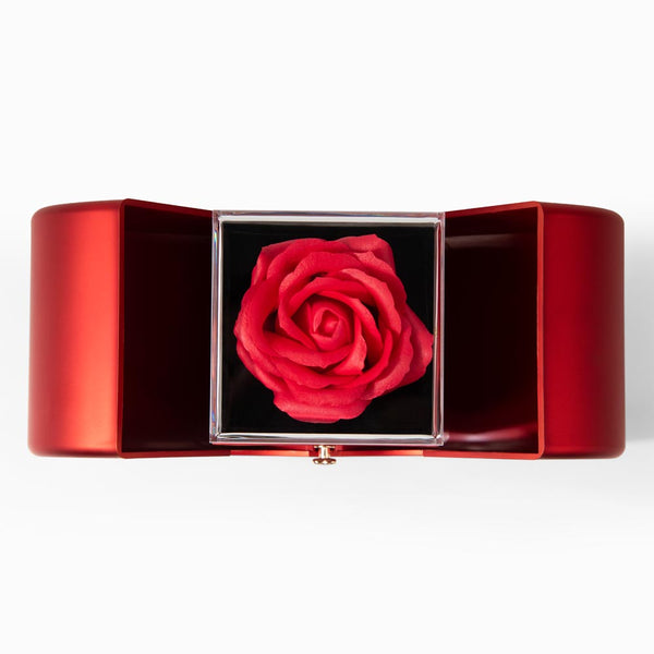 To My Girlfriend Red Heart Rose Box